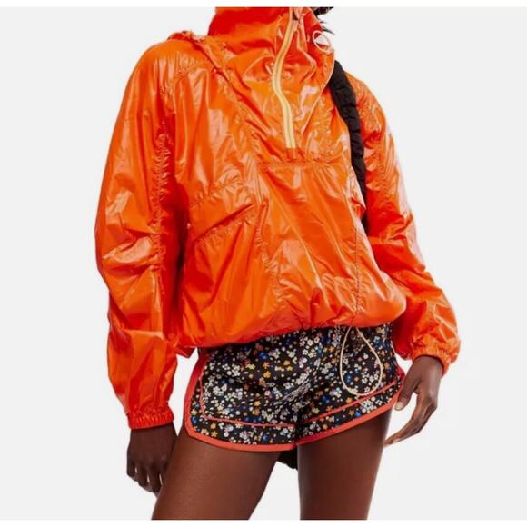 Free People Movement Spring Showers Water Resistant Packable Rain Jacket - Picture 1 of 9
